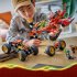 LEGO NINJAGO 71869 Bounty de Teren, Vehicul Modular 3 in 1 cu 6 Minifigurine, 9 ani+, 1214 Piese - 7