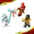 LEGO NINJAGO 71864 Vehiculele Transformabile ale lui Kai si Cole, Buggy si Motocicleta 3 in 1, 7 ani+, 394 Piese - 5
