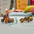 LEGO NINJAGO 71864 Трансформиращите се превозни средства на Кай и Коул, бъги и мотоциклет 3 в 1, 7+ години, 394 части - 6