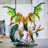 LEGO NINJAGO 71872 Страхотна битка с дракони, Колекционерски комплект „4-глави срещу поглъщателя“, 12+ години, 2178 части - 6