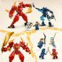 LEGO NINJAGO 71808 Robotul Stihie de Foc al lui Kai, Figurina de Actiune Personalizabila, 7 ani+, 4 Minifigurine - 5