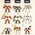 LEGO NINJAGO 71808 Robotul Stihie de Foc al lui Kai, Figurina de Actiune Personalizabila, 7 ani+, 4 Minifigurine - 6