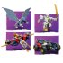 LEGO NINJAGO 71834 Ultrarobotul Combinat al lui Zane, Set Modular 4 in 1 cu 6 Minifigurine, 9 ani+ - 6