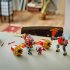 LEGO NINJAGO 71830 Летящото роботизирано превозно средство на Кай, 2-в-1 модулен комплект с мотоциклета на Ния, 7+ години, 3 минифигури - 7