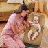 Balansoar pentru copii Ergonomic Ergobaby, 3 in 1, Evolve Mesh, Camel - 7
