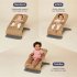 Balansoar pentru copii Ergonomic Ergobaby, 3 in 1, Evolve Mesh, Camel - 8