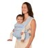 Μάρσιπος Ergobaby Omni Deluxe από Βαμβάκι, 0 - 48 μηνών, Γαλάζια Λουλούδια - 4