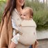 Marsupiu pentru bebelusi Ergobaby Adapt Soft Touch Cotton confortabil 0 - 4 ani, Natural Linen - 9