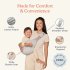 Бебешка презрамка Ergobaby Toddler, ергономична, Upsie Camel - 9