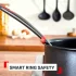 Комплект кухненски прибори Tefal Ingenio K198S434, 4 части, термоустойчиви, пластмаса, черно/червено - 10
