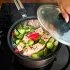 Tefal Ingenio K1993034 кошница за готвене на пара, неръждаема стомана, регулируем диаметър, сребристо/червено - 10