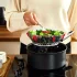 Tefal Ingenio K1993034 кошница за готвене на пара, неръждаема стомана, регулируем диаметър, сребристо/червено - 12