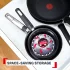Tefal Ingenio K1993034 кошница за готвене на пара, неръждаема стомана, регулируем диаметър, сребристо/червено - 15