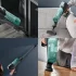 Aspirator vertical Rowenta X-Force 8.80 RH1831E0, 250W, 100 AW, autonomie 45 min, perie LED, Verde/Negru - 7