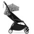 Carucior sport pentru copii STOKKE YOYO³, cu pachet de culoare- Zebra, cu cadru Black - 3