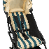 Καρότσι STOKKE YOYO³ με χρωματικό πακέτο Riviera Monaco, μαύρο πλαίσιο - 6