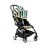 Καρότσι STOKKE YOYO³ με χρωματικό πακέτο Riviera Monaco, μαύρο πλαίσιο - 2