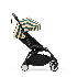 Καρότσι STOKKE YOYO³ με χρωματικό πακέτο Riviera Monaco, μαύρο πλαίσιο - 3