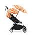 Детска количка STOKKE YOYO³ с цветен пакет и летен комплект, Riviera Capri с бяла рамка - 5