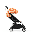 Детска количка STOKKE YOYO³ с цветен пакет и летен комплект, Riviera Capri с бяла рамка - 3