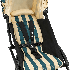 Детска количка STOKKE YOYO³ с цветен пакет и летен комплект, Riviera Monaco с бяла рамка - 6