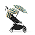 Детска количка STOKKE YOYO³ с цветен пакет и летен комплект, Riviera Monaco с бяла рамка - 5