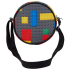 Geanta Rotunda Crossbody LEGO Colorful Bricks, Rucsac Umar, 1.2L - 2