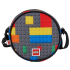Geanta Rotunda Crossbody LEGO Colorful Bricks, Rucsac Umar, 1.2L - 1