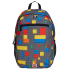 Ghiozdan Scolar LEGO Colorful Typography 20222-2619, Rucsac Laptop, 18L, Ergonomic - 1