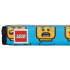 Penar pentru copiineechipat LEGO Minifigurine Albastru 20351-1973, Accesoriu scolar - 5