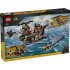 LEGO Jurassic World Un Mosasaurus ataca o barca 77983, 703 piese, 7+ ani, Set de constructie si aventura marina - 3
