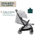 Carucior sport pentru copii Chicco Goody XPlus, 0luni+, pliabil automat, roti mari cu amortizoare, ultra-compact, Pearl grey - 6