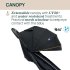 Carucior sport Chicco Glee, 0luni+, pliabil automat, sezut lat si spatar inclinabil, ultra-compact, Grey Melange - 10