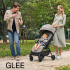 Carucior sport Chicco Glee, 0luni+, pliabil automat, sezut lat si spatar inclinabil, ultra-compact, Sandshell - 2