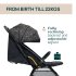 Carucior sport Chicco Glee, 0luni+, pliabil automat, sezut lat si spatar inclinabil, ultra-compact, Sandshell - 3
