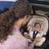 Carucior sport pentru copii Chicco Seety, 3 in 1, cu landou si scoica auto Kory Air Plus, Sage - 18