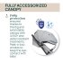 Carucior sport pentru copii Chicco Dolomiti, off-road, usor si versatil, Pebble - 6