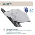 Carucior sport pentru copii Chicco We 2, usor, ultra-compact, Pebble - 4