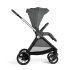 Carucior sport pentru copii Chicco Bellagio, 3 in 1, cu landou si scoica auto Kory Air Plus, Black Satin - 5
