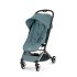 Pachet promotional Cybex Gold Orfeo, cu bara de protectie inclusa, Stormy Blue cu cadru Taupe - 2