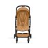 Προωθητικό πακέτο Cybex Gold Orfeo, με προφυλακτήρα, σε χρώμα Cinnamon Yellow με μαύρο πλαίσιο - 4