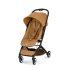 Προωθητικό πακέτο Cybex Gold Orfeo, με προφυλακτήρα, σε χρώμα Cinnamon Yellow με μαύρο πλαίσιο - 2