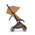 Pachet promotional Cybex Gold Orfeo, cu bara de protectie inclusa, Cinnamon Yellow cu cadru Black - 6