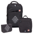 Set 3 Piese Ghiozdan si Rechizite LEGO Bricks 20254-2511, Spate Ergonomic, Sac Sport si Penar Incapator - 2