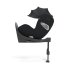Pachet Scaun Auto pentru copii Cybex Sirona T i-Size Plus, cu Baza T, Rotatie 360°, Confort si Protectie, Sepia Black - 9