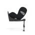 Pachet Scaun Auto pentru copii Cybex Sirona T i-Size Plus, cu Baza T, Rotatie 360°, Confort si Protectie, Sepia Black - 10