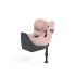 Pachet Scaun Auto pentru copii Cybex Sirona T i-Size Plus si Baza T, Rotatie 360°, Confort si Protectie, Peach Pink - 6