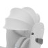Pachet Scaun Auto pentru copii Cybex Sirona T i-Size Plus si Baza T, Rotatie 360°, Confort si Protectie, Platinum White - 11