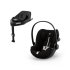Scoica auto Cybex Gold Cloud G3 i-Size Plus pentru copii, 40 - 87 cm + baza G3, Moon Black - 1