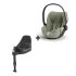 Scoica auto Cybex Platinum Cloud T Plus i-Size pentru copii, 0-24 luni + Baza T - Sage Green - 1